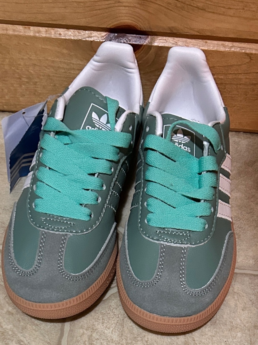 adidas Green Samba Sneaker
